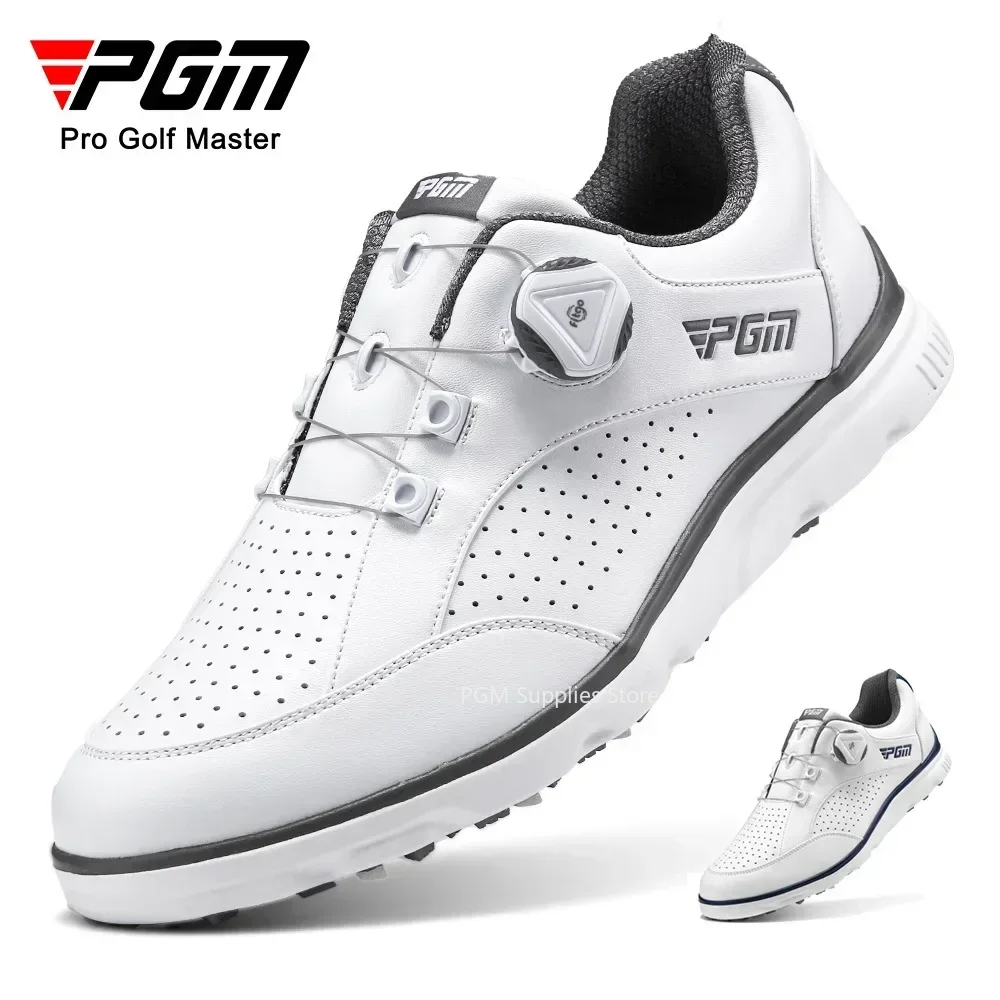 Golf Equipment Brands - Pgm masculino sapatos de golfe botão