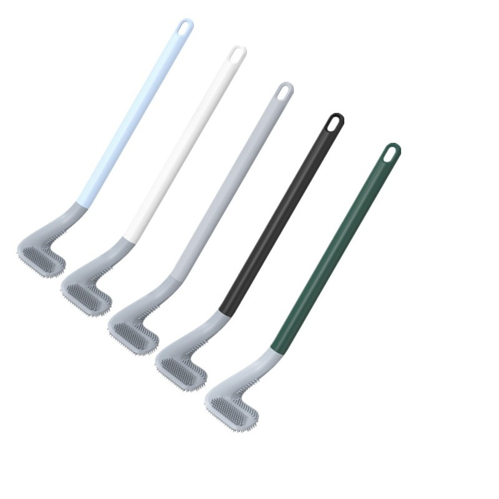 Golf Equipment Gifts - Silicone Cabeça Toalete Escova para Banheiro,