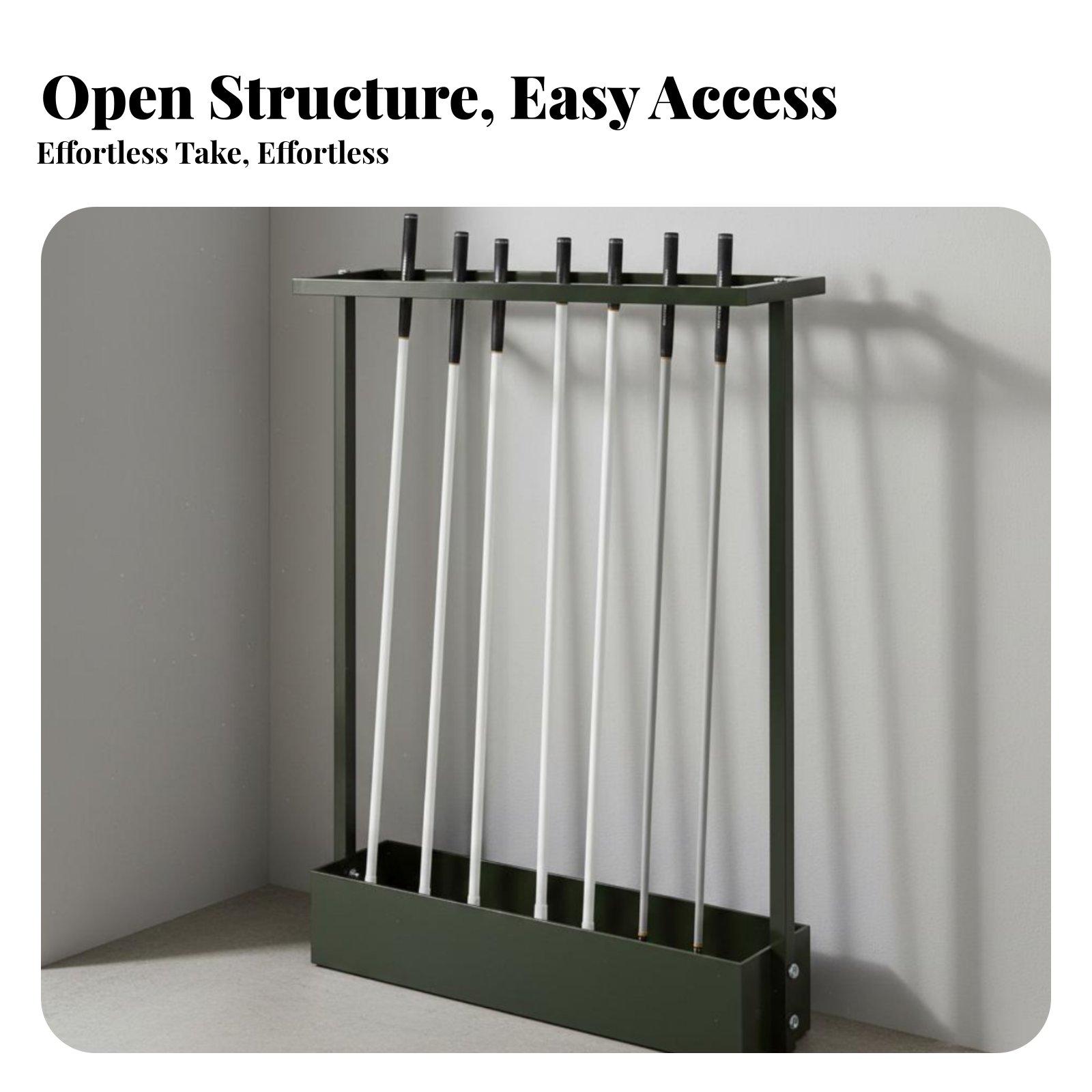 Golf Equipment Garage Organizer - Suporte para tacos de golfe, para