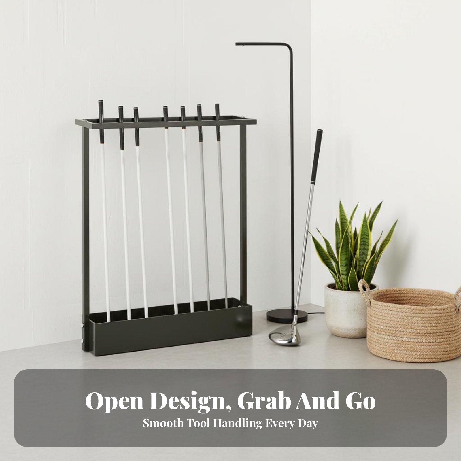Suporte para tacos de golfe, p - Golf Equipment Garage Organizer avaliação e preço