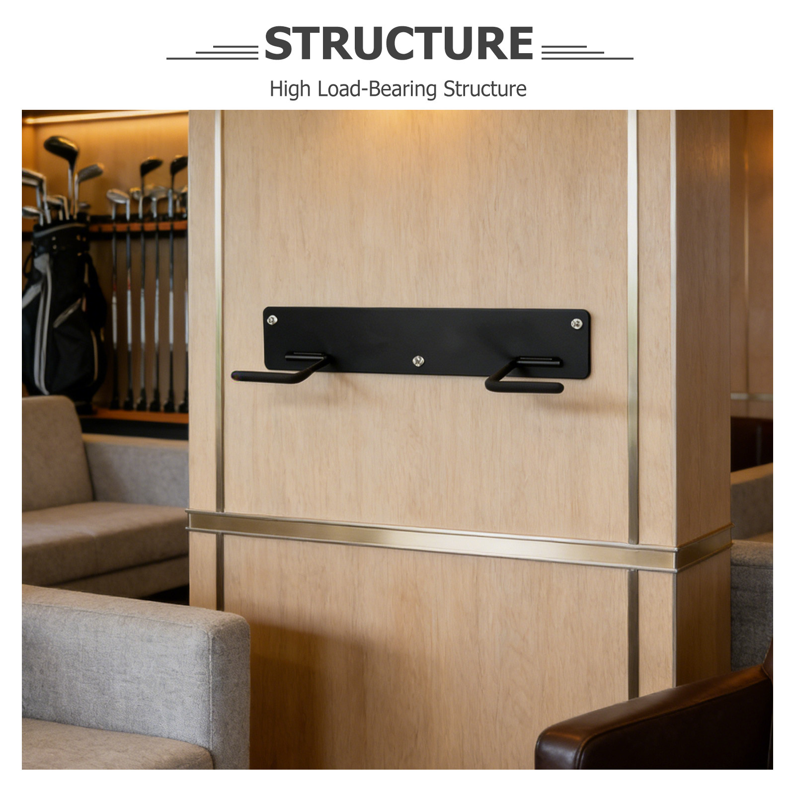 Suporte de parede para guardar - Golf Equipment Garage Organizer avaliação e preço