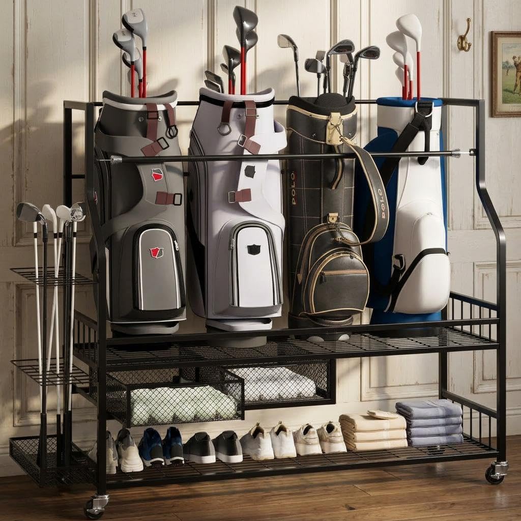Organizador de Garagem para Bo - Golf Equipment Garage Organizer avaliação e preço